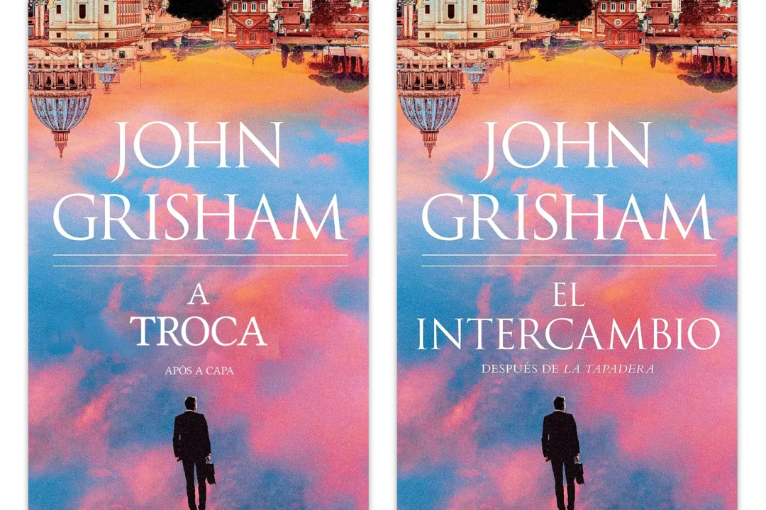 Portada del libro El intercambio de John Grisham en castellano y portugués